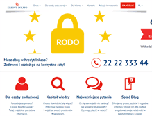 Tablet Screenshot of kredytinkaso.pl